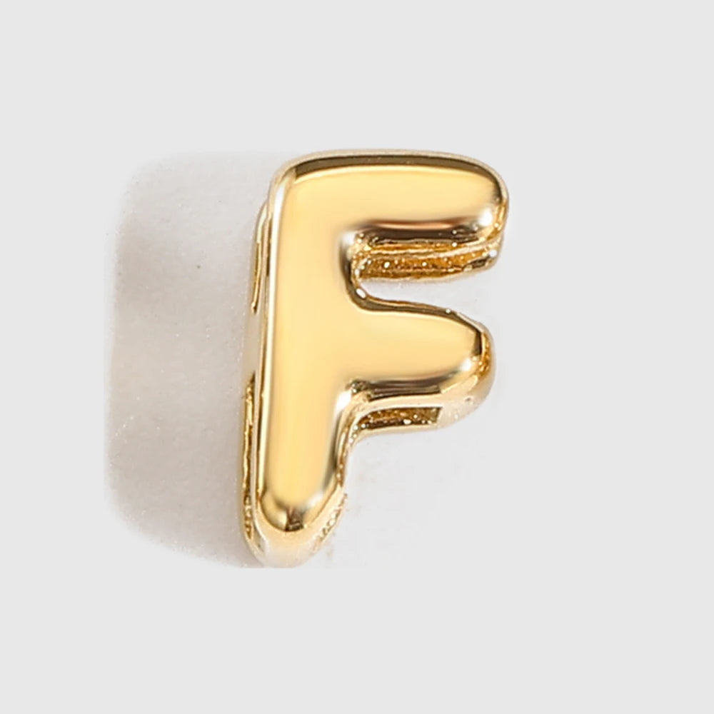 3D Bubble Letter Pendants