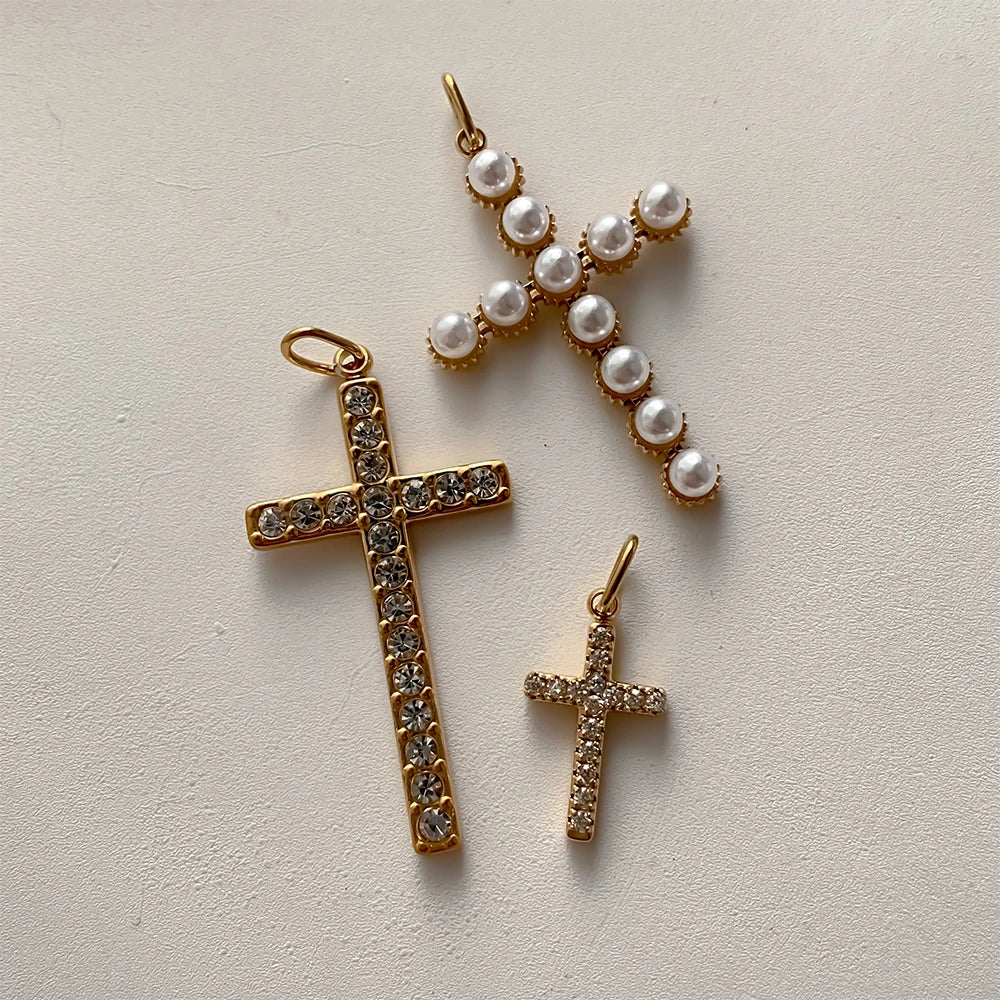 Cross Pendants - Gold