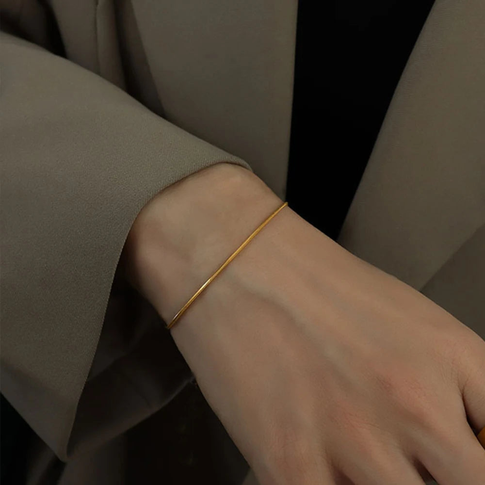 Snake Bracelet - Gold