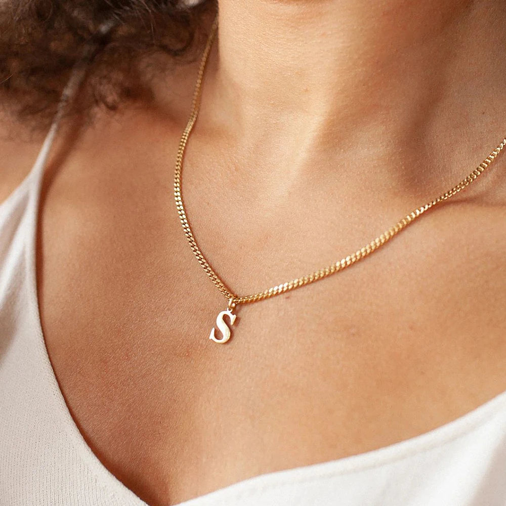 Initial Pendants - Gold