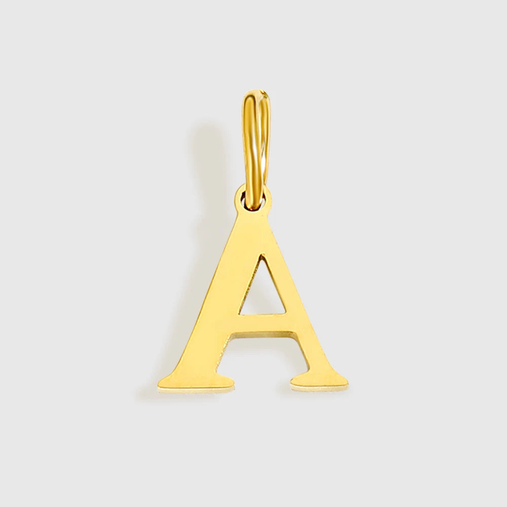 Initial Pendants - Gold