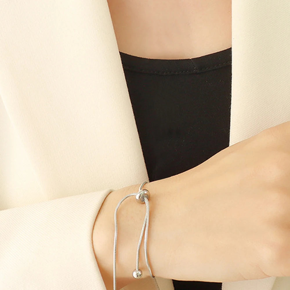 Adjustable Snake Bracelet - Gold