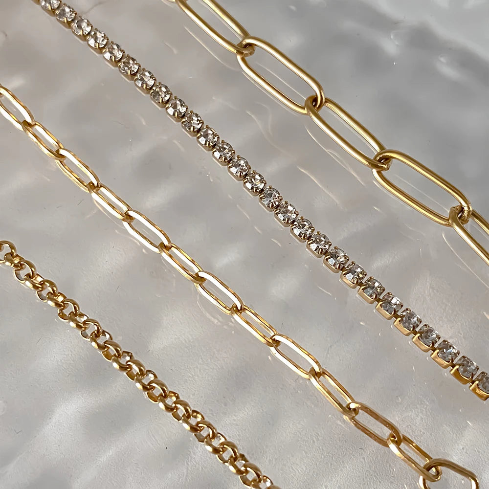Classic Charm Bracelets - Gold
