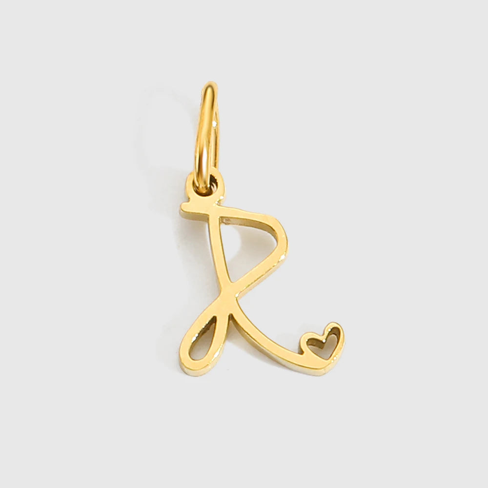 Initial Pendants - Gold