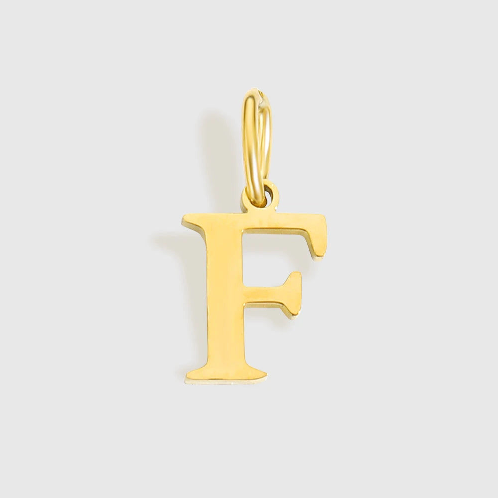 Initial Pendants - Gold