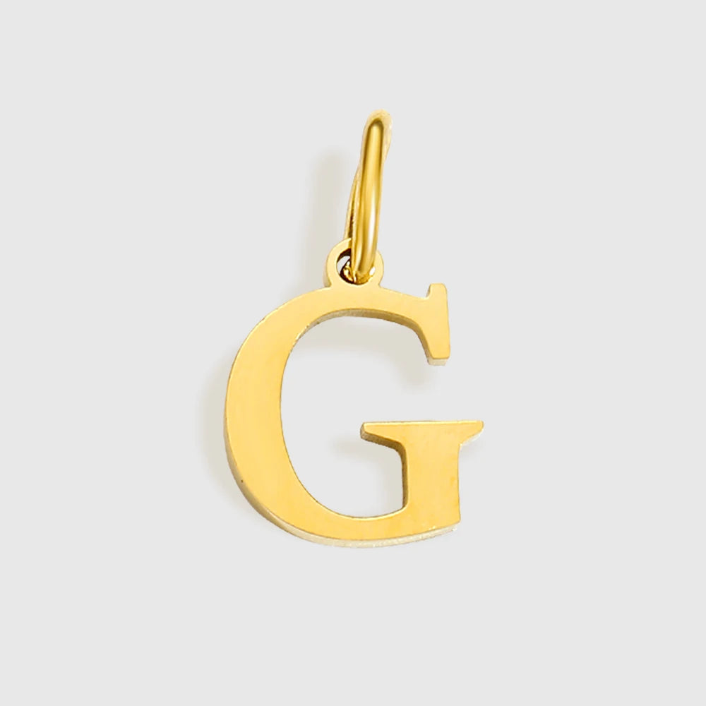 Initial Pendants - Gold