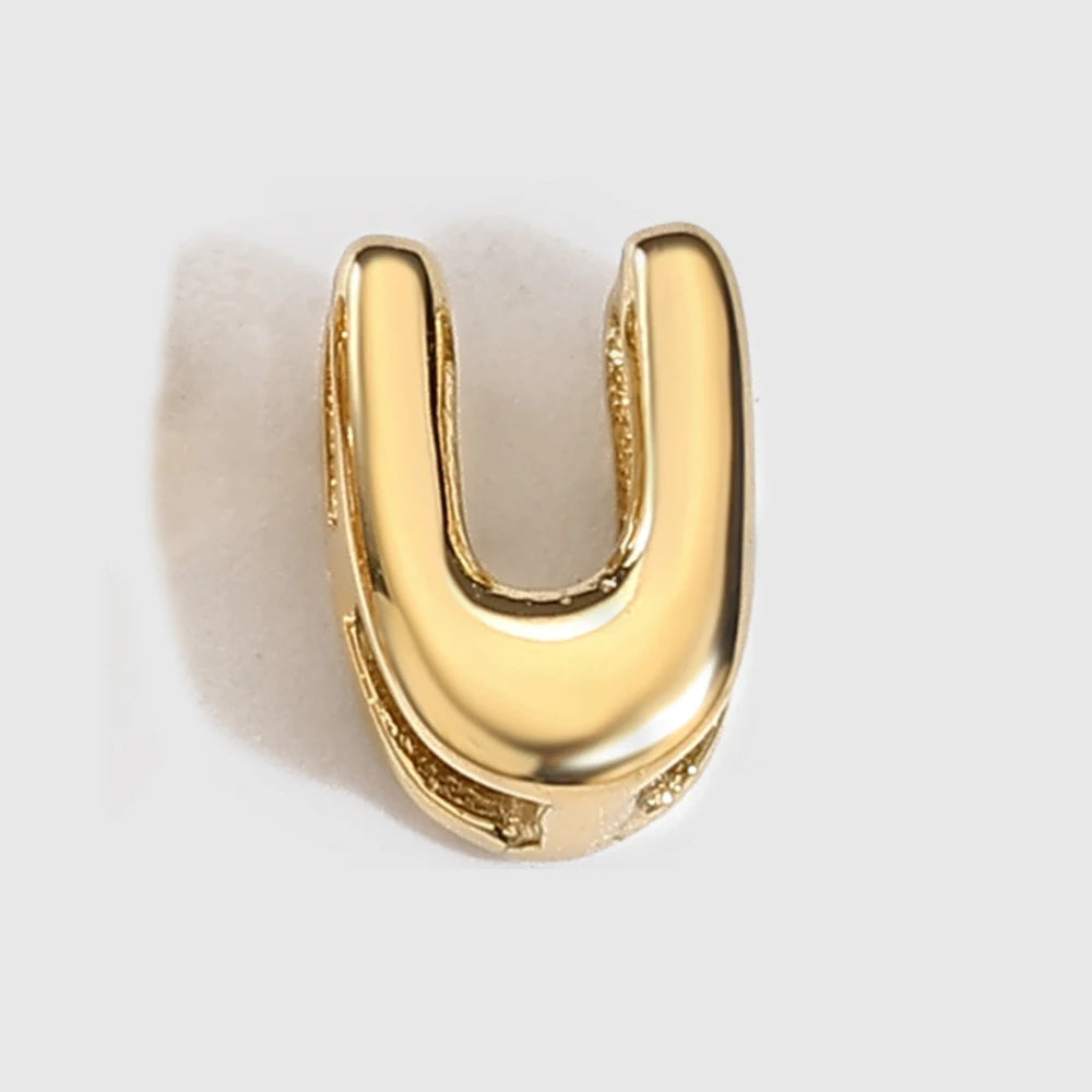 3D Bubble Letter Pendants