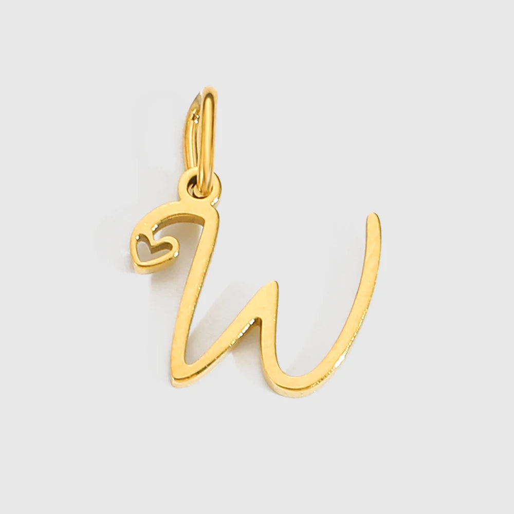 Initial Pendants - Gold