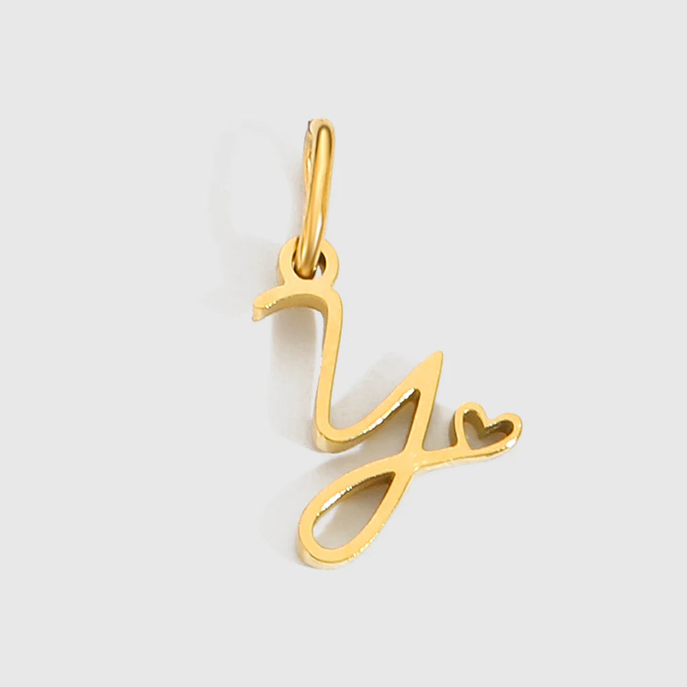 Initial Pendants - Gold