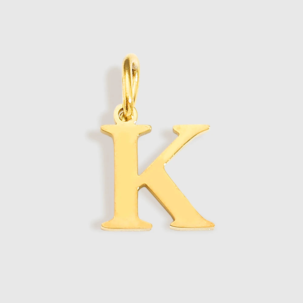 Initial Pendants - Gold