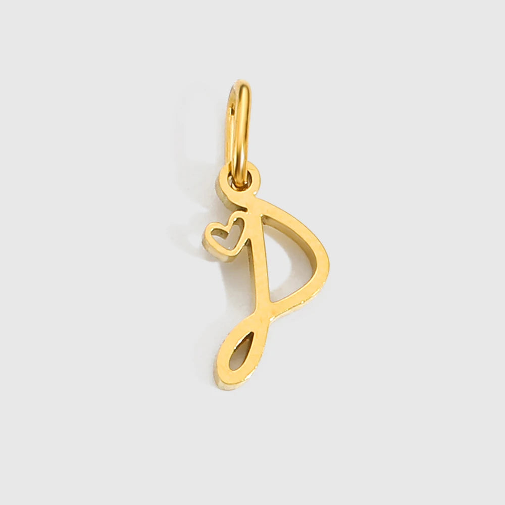 Initial Pendants - Gold