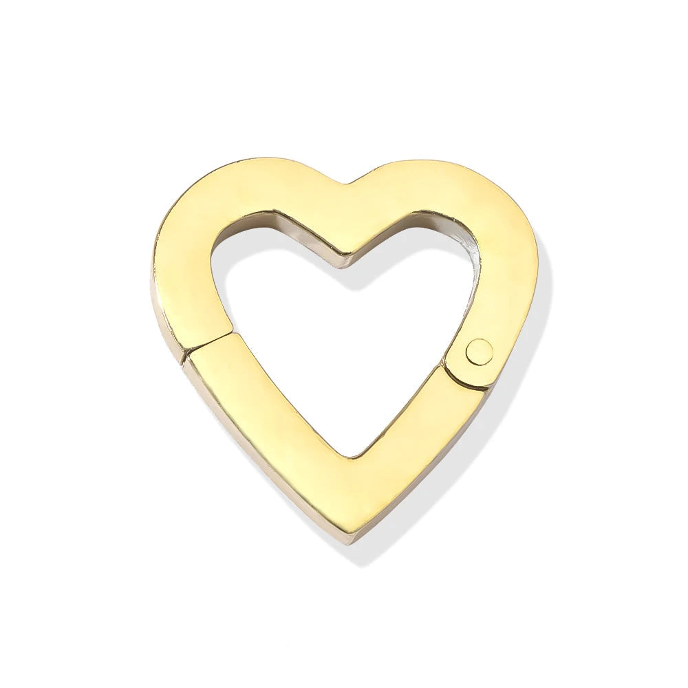 Polished Clasp Pendants - Gold