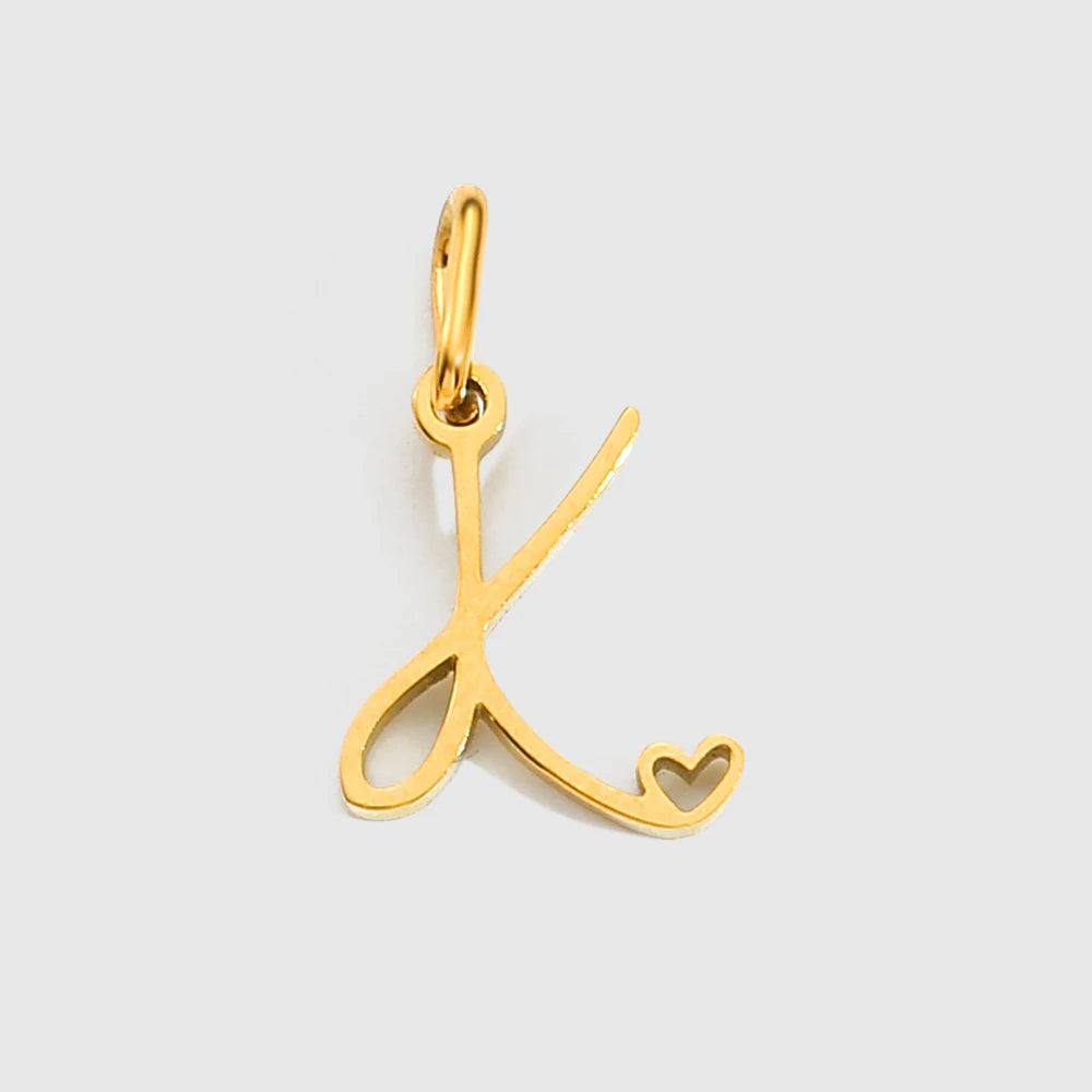 Initial Pendants - Gold