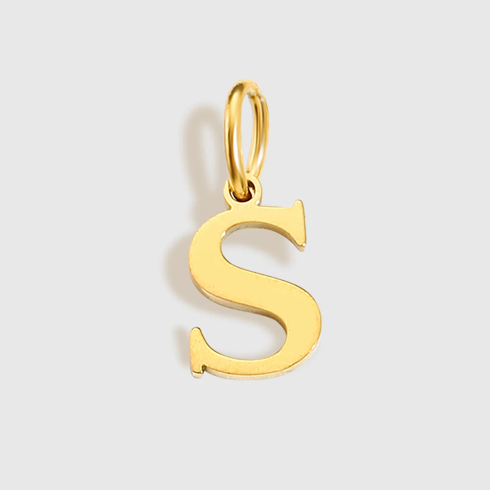 Initial Pendants - Gold