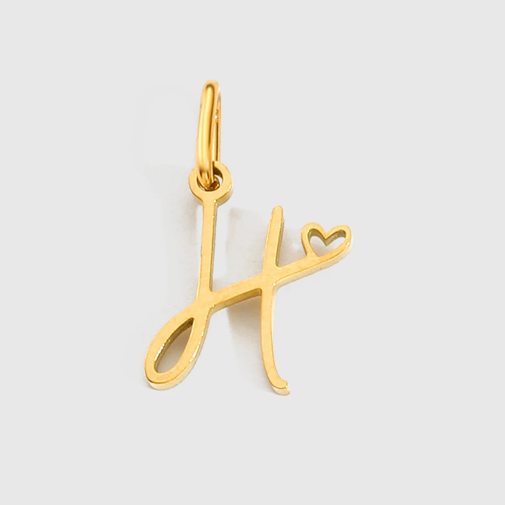 Initial Pendants - Gold