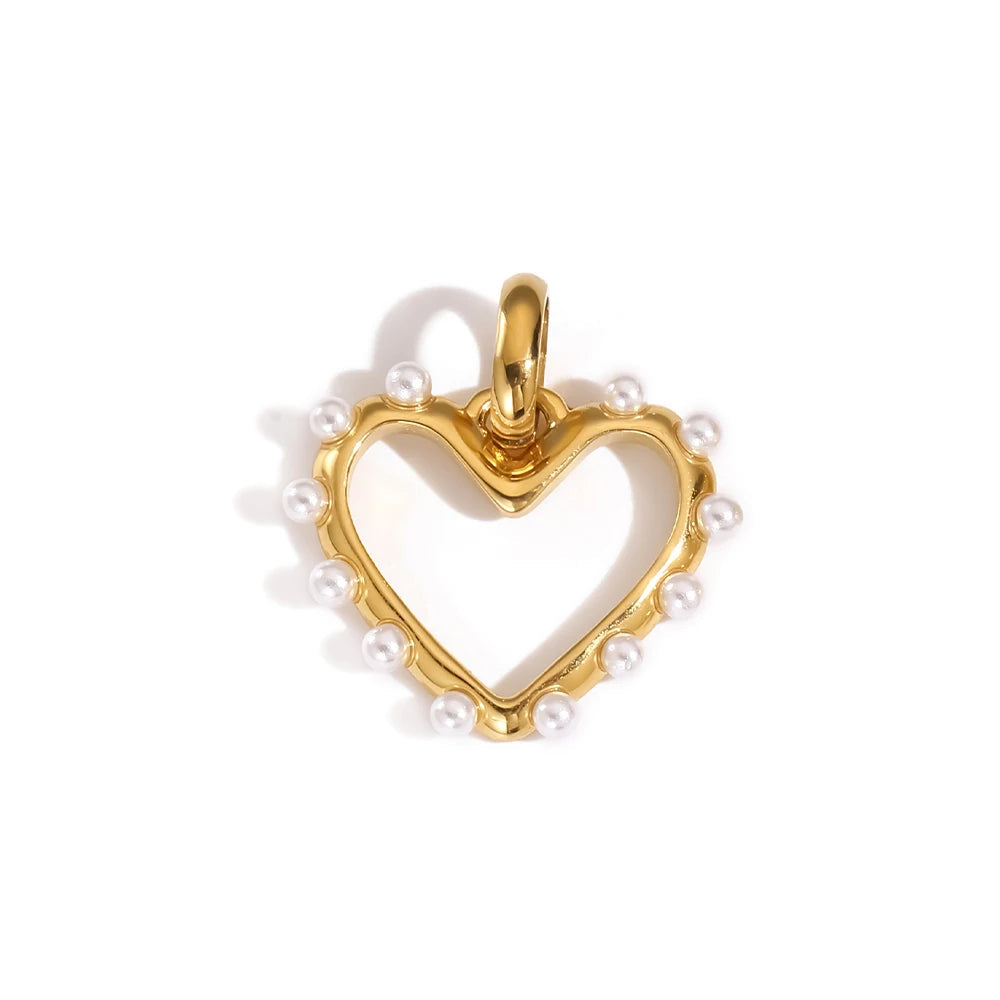 Heart Pendants -Gold