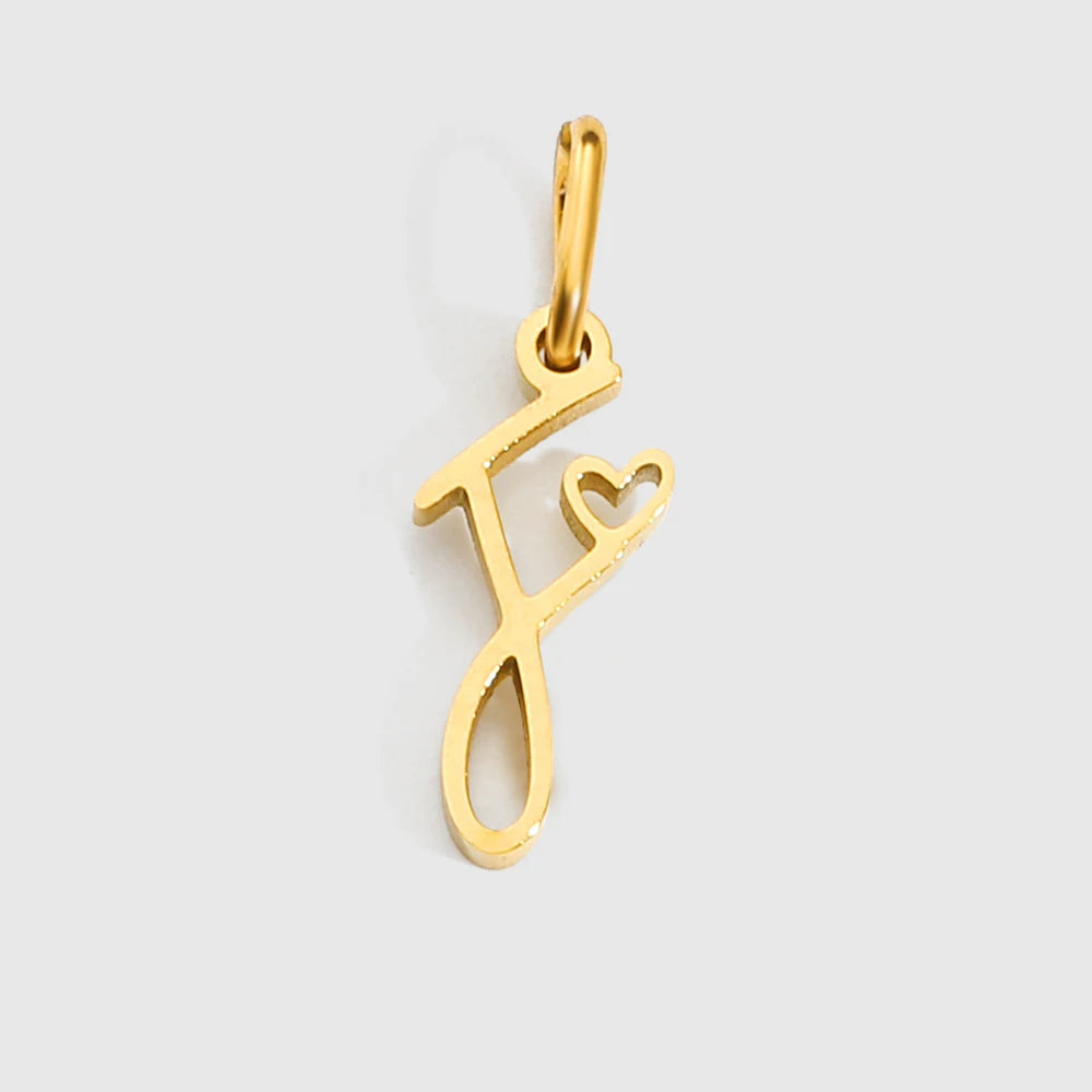 Initial Pendants - Gold