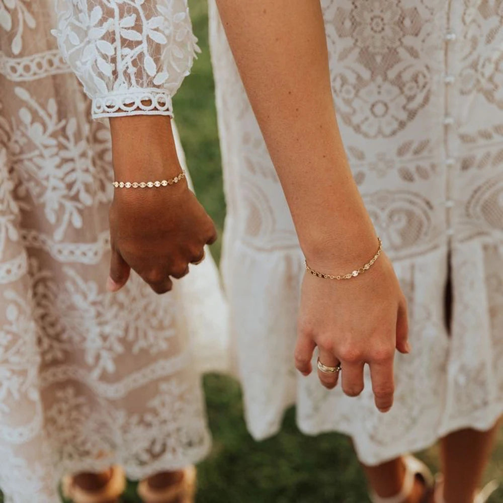 Dainty Adjustable Bracelet - Gold