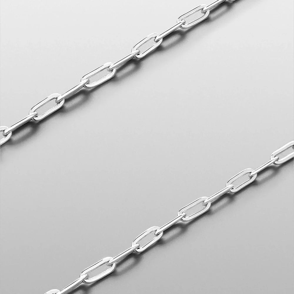 Paperclip Chain 2MM - Gold - BRAVAN Paperclip Chain 2MM - Gold  (Store description)