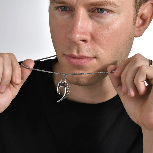 Wolf Tooth Necklace - Silver - BRAVAN Wolf Tooth Necklace - Silver  (Store description)