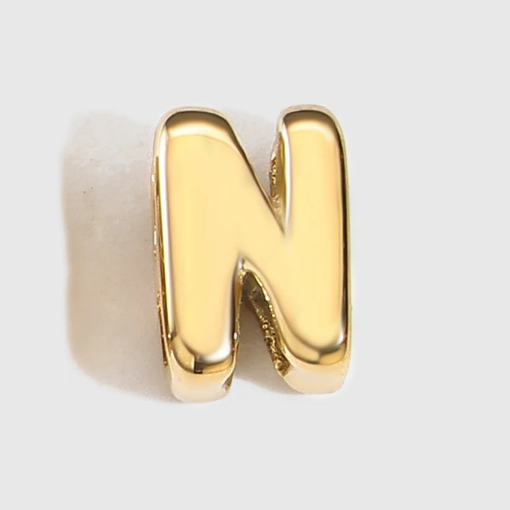 3D Bubble Letter Pendants
