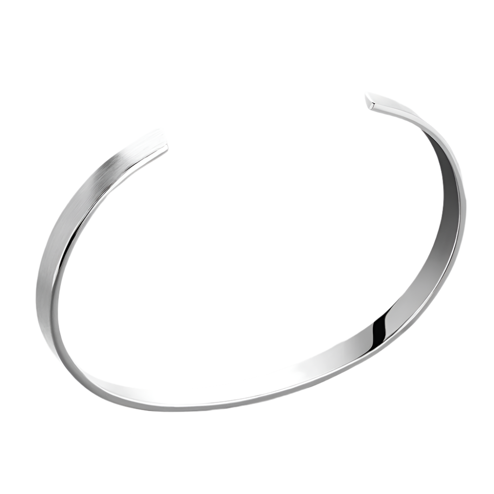 Light Cuff Bracelet 5MM - Gold - BRAVAN Light Cuff Bracelet 5MM - Gold  (Store description)