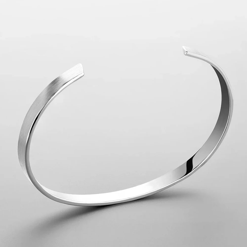 Light Cuff Bracelet 5MM - Gold - BRAVAN Light Cuff Bracelet 5MM - Gold  (Store description)