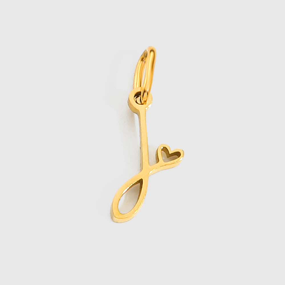 Initial Pendants - Gold
