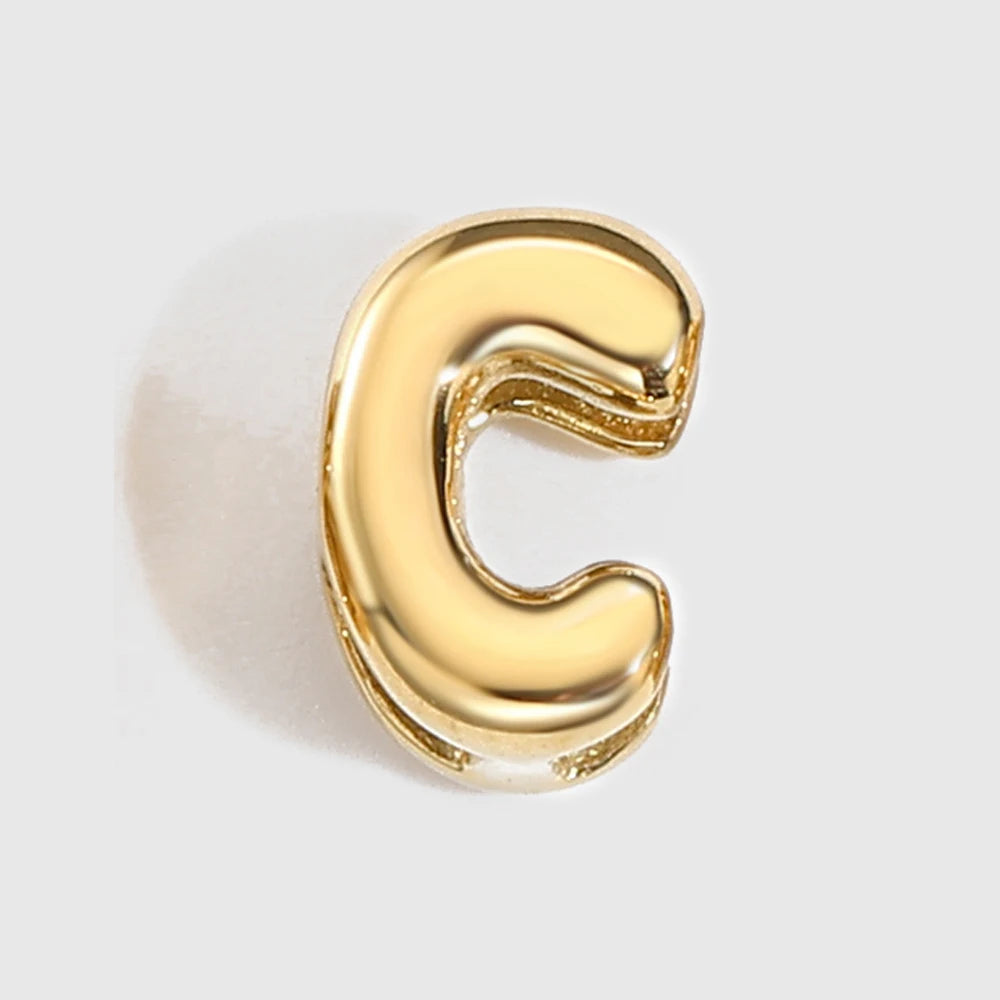 3D Bubble Letter Pendants