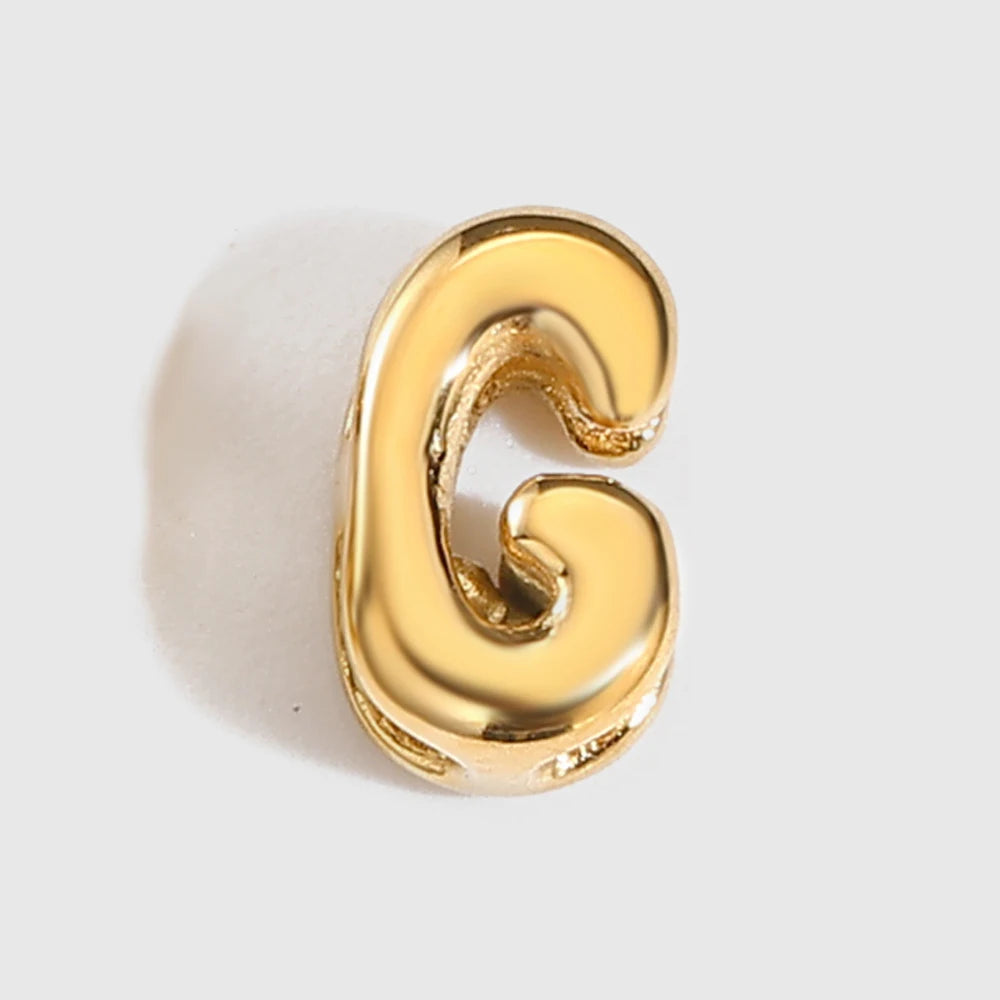 3D Bubble Letter Pendants