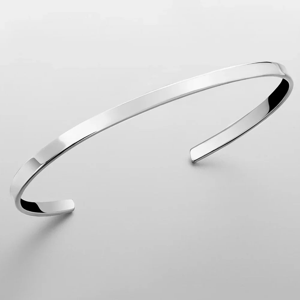 Light Cuff Bracelet 5MM - Gold - BRAVAN Light Cuff Bracelet 5MM - Gold  (Store description)
