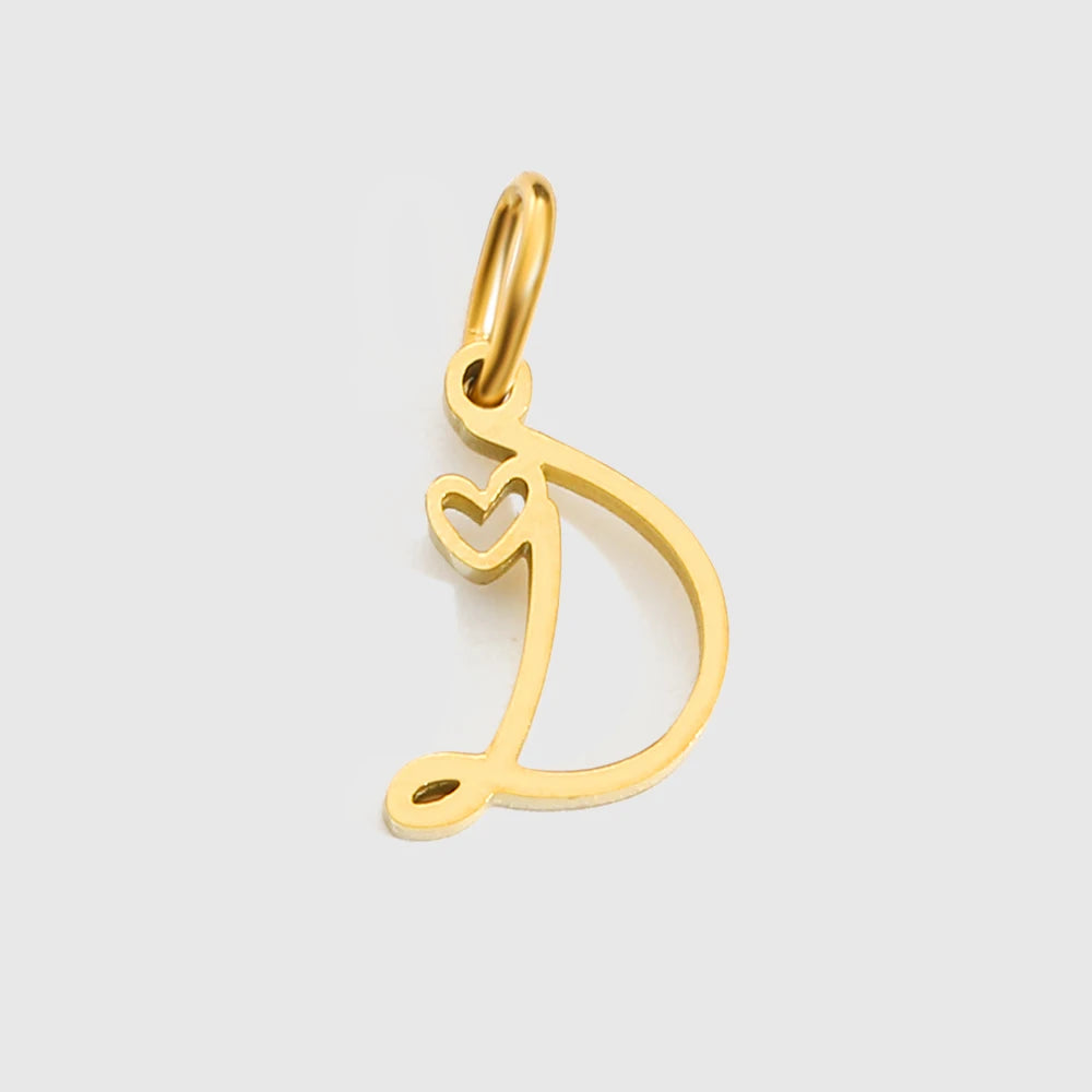 Initial Pendants - Gold