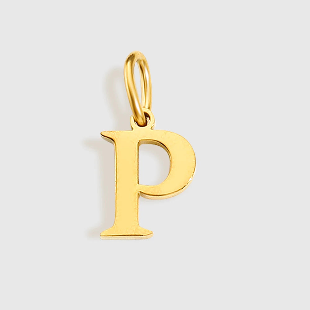 Initial Pendants - Gold